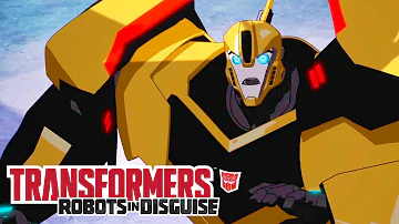 A Cybertron Street Cop 🚨 Transformers: Robots in Disguise | Comp 1 | Transformers TV