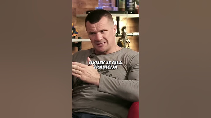 Cro Cop: “Vremena su se promijenila! Prije bi za ručak imali samo paradajz juhu”