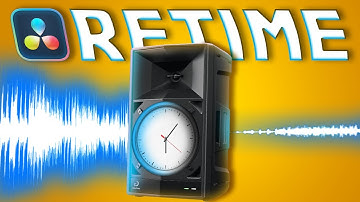 Elastic Wave (Audio Retiming) Tool in DaVinci Resolve