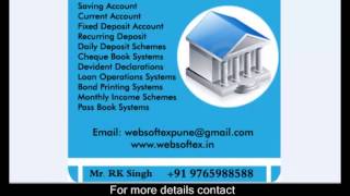 Banking Software, Chit Fund Software, Co operative Software, MLM Software, RD FD Software