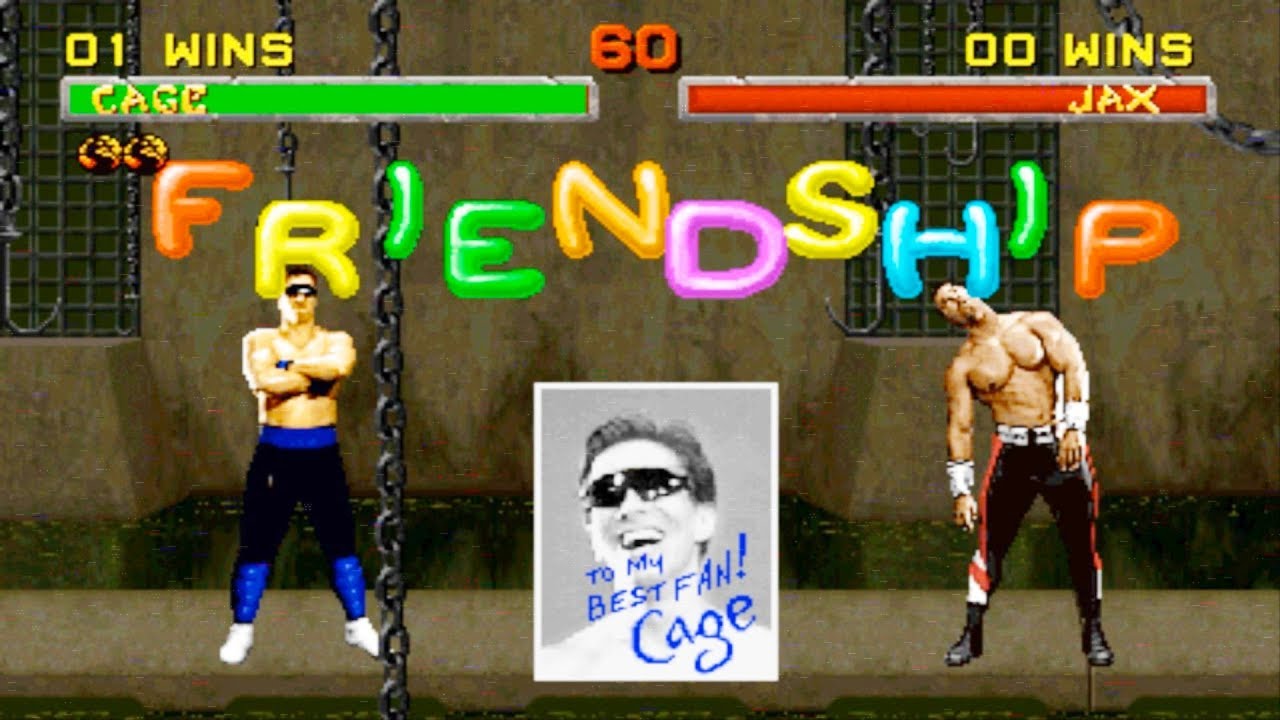 Download Mortal Kombat 2 Arcade All Friendships On Deadpool Stage - YouTube