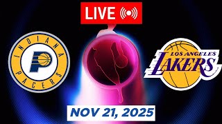 Nba Live Los Angeles Lakers Vs Indiana Pacers November 21, 2025 2025 Nba Season Live 2K