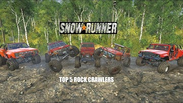 SnowRunner: TOP 5 BEST Rock Crawlers mods