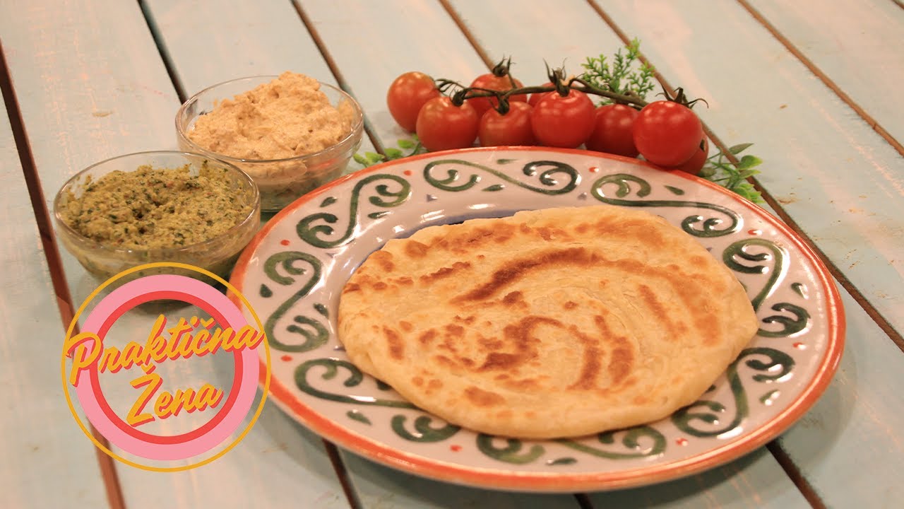Praktična žena – 1. Indijski lisnati hleb 2. Namaz od čvaraka 3. Namaz od maslina