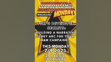 Mutants & Masterminds Monday: The Explosive Expose! #shorts