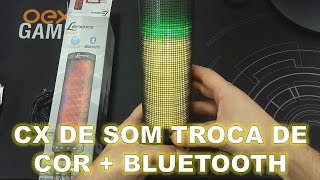 Caixa de som LENOXX BT-503!! (Unboxing)