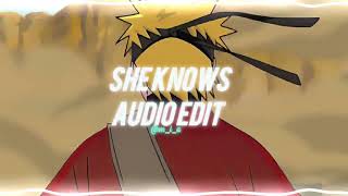 she knows - j. cole (edit audio)