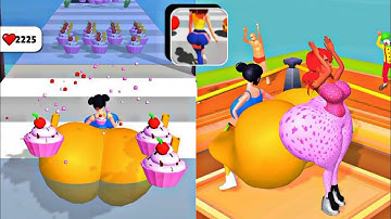 Butt Clash All Levels Mobile Gameplay Walkthrough Android IOs Alltrailer Relaxing Video EPIC SUPER