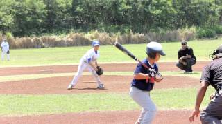 Cade Pitched...Kai Fielded...and throws to Tanner for the Out!