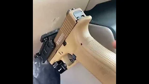 Phantom quick draw car holster