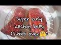 Super Easy Lechon Belly Turbo Oven | Crispy Lechon Belly no fry | Charm Aquino