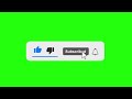 Subscribe Button Green Screen | Youtube Subscribe Button_ Green Screen Subscribe Button No Copyright
