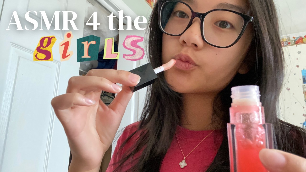 ASMR for the girls only - im doing your makeup