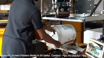 Ink Bucket Screen Printing Machine- Made in Sri Lanka