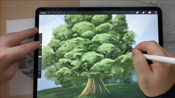 Video tutorial demo 01. Premium Vegetation Brushes