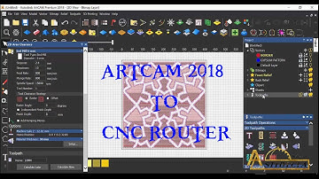 ARTCAM 2018 TO CNC ROUTER