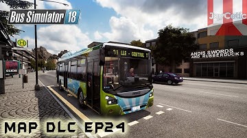 Bus Simulator 18 - Map Extension DLC - EP24 - CountrySide (32 min or less route)