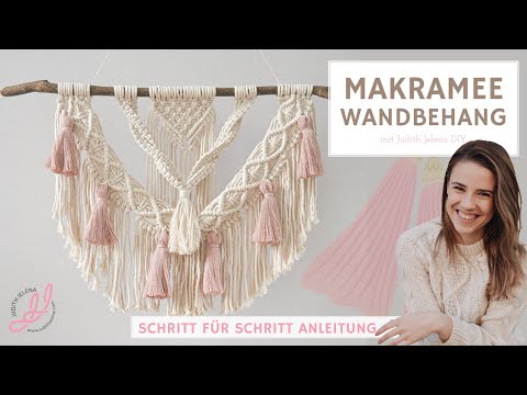 Video: DIY Quaste Wandbehang