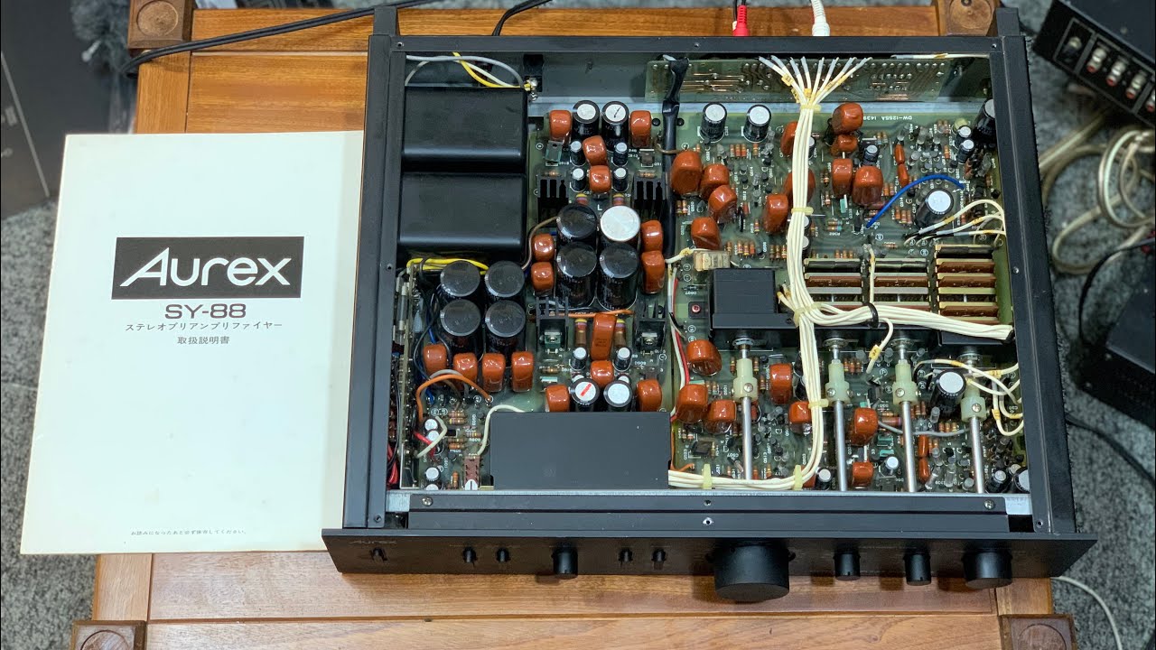 Aurex ステレオプリアンプ SY-Λ88II Aurex ステレオプリアンプ SY-Λ88II