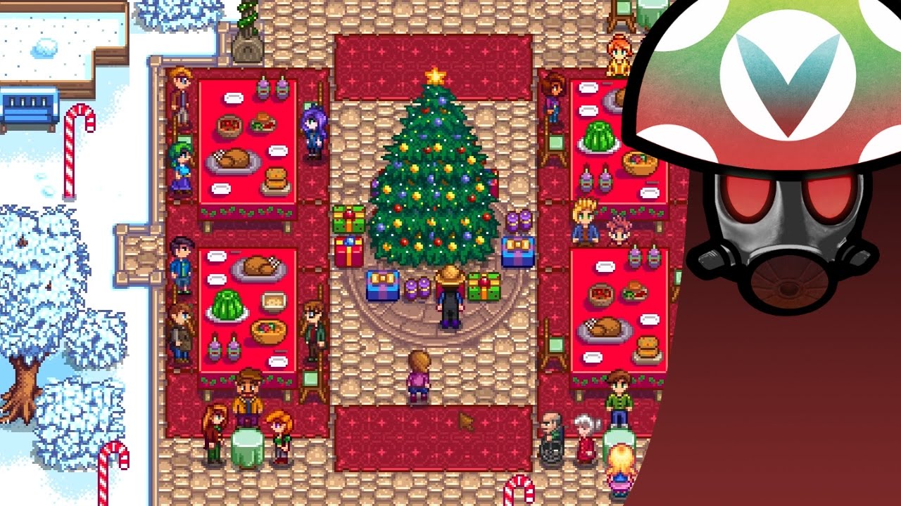 Stardew Valley s1e20 Basically Christmas Rev After Hours [Vinesauce