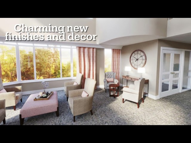 Charming New Look for Magnolia Gardens Seniors Community