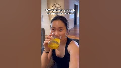 POV: You take your wife on a surprise vacation to Japan!
