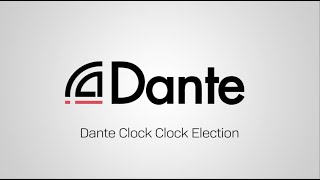 Dante clocking and how it works? screenshot 5