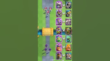 Battle with their Evolutions🥞⚡ #clashroyale