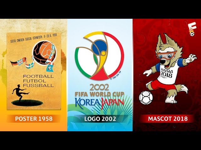Fifa World Cup Logos Posters And Mascots Through The Years 1930 18 Footchampion Youtube Fifa World Cup Logos Posters And Mascots Through The Years 1930 18 Footchampion Youtube