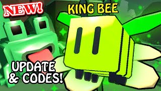 *New* Mystic King Bee, CODES, Candy & Hat UPDATE! | Bee Simulator