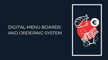 Digital Menu Boards and Ordering System