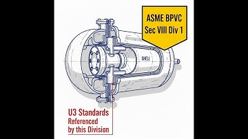 ASME Section VIII Division 1 U-3 Standards Referenced by this division