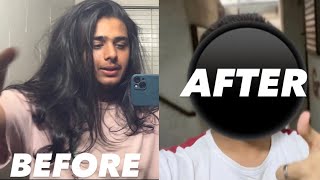 Cutting my hair after 2 years…