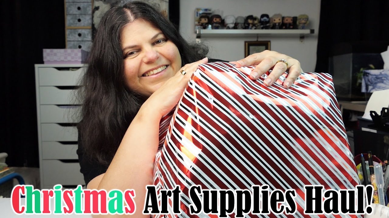 Покупка художественных принадлежностей к Рождеству 2025 года!