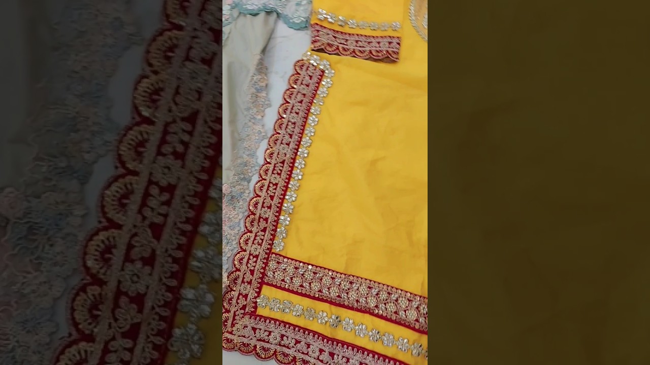 Different Style Suit Design At Home/Trendy Suit With Lace 