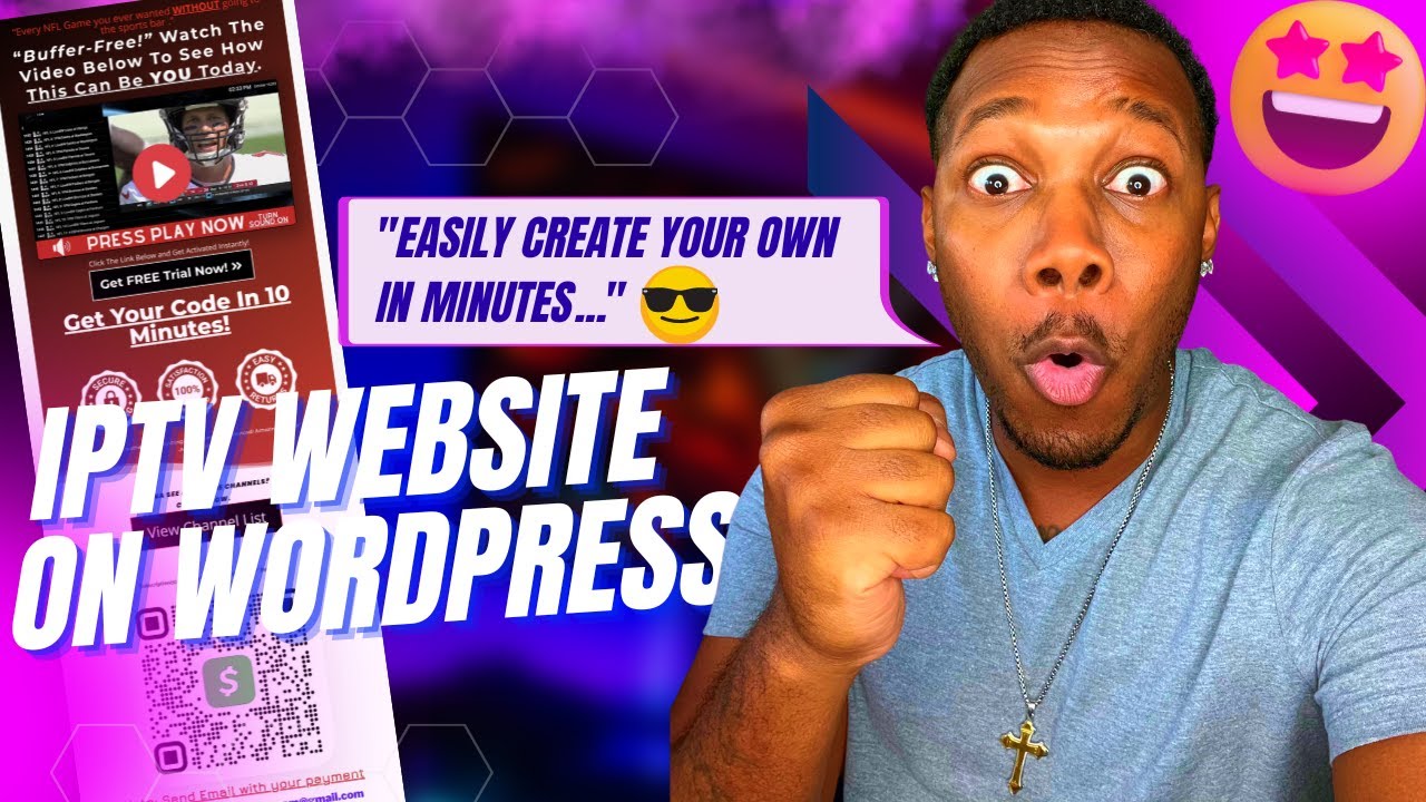 How To Create WordPress IPTV Website in 10 Minutes – No Coding Required!