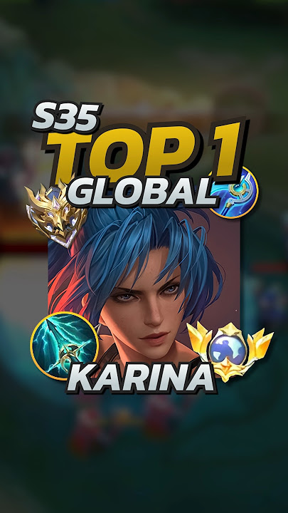 63% Winrate Karina S35 Build! Mobile Legends #mobilelegends #mlbb #gaming