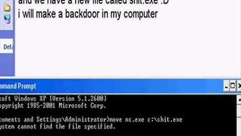 using NetCat part 1/2