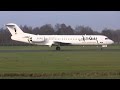 Denim Air ► Fokker 100 ► Landing ✈ Groningen Airport Eelde