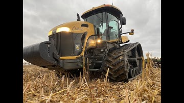 Fall tillage. chisel plowing corn stalks!