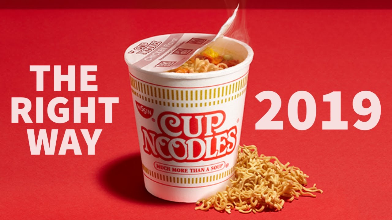 How To Make Cup Noodles The RIGHT WAY - YouTube