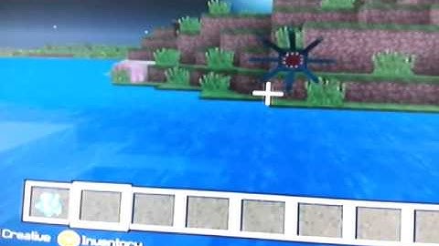 Minecraft xbox ANOTHER FLOATING SQUID!!!!!!!