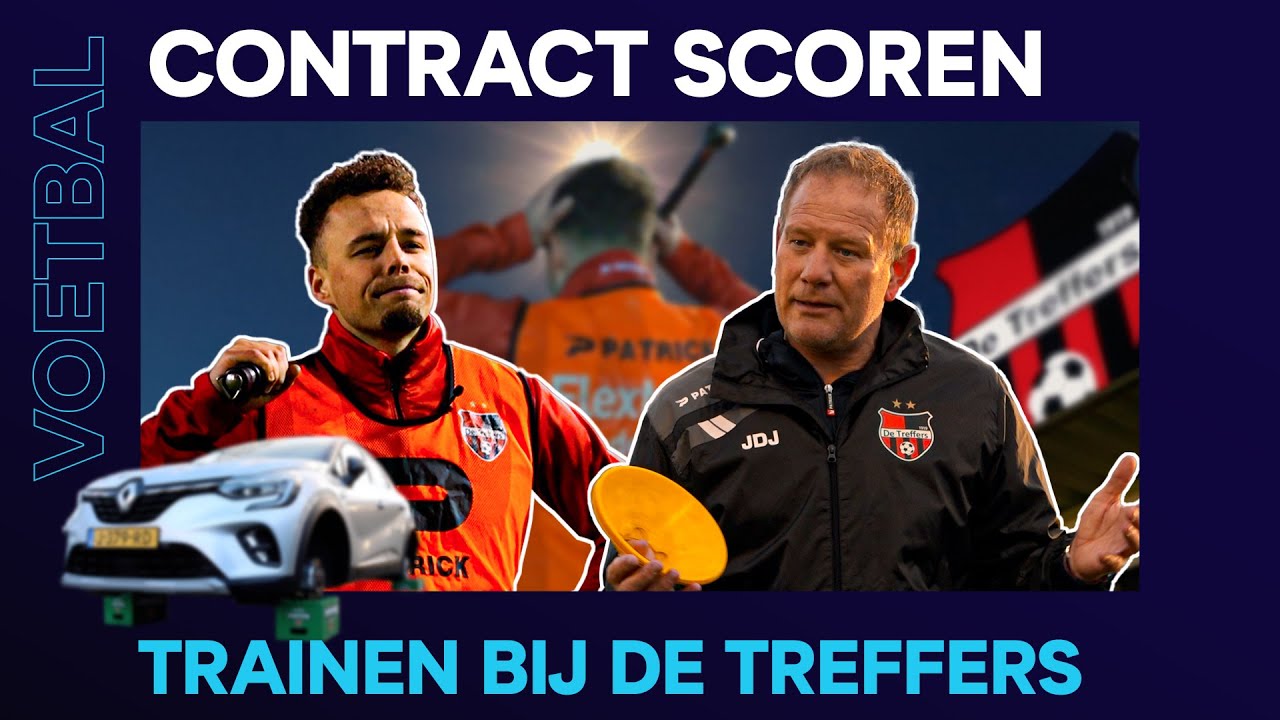CONTRACT SCOREN ⚽️📃 | Trainen bij De Treffers 🔴⚫️