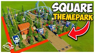 Can a Theme Park Fit in This TINY Square? (Planet Coaster 2) screenshot 4