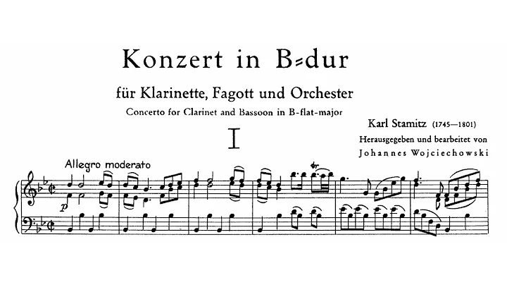 Carl Philipp Stamitz: Concerto for Clarinet and Ba...