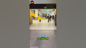 He Controls a Robot Hand With Sensors… and His Suitcase Follows Him Everywhere.