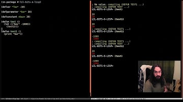 Little bits of Lisp - defvar, defparameter & defconstant