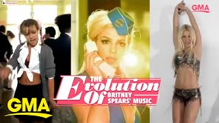 The Evolution Of Britney Spears Music Gma Digital