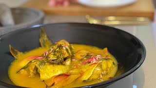 Masak Tempoyak Ikan Patin | Pekat Memikat | Silver Catfish Cook With Fermented Durian | 4K