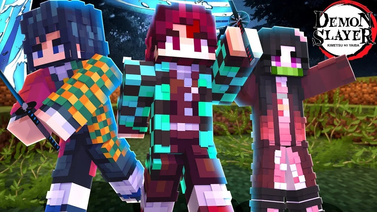 In The Beginning || Demon Slayer Movie || Ep_1  #minecraft #demonslayer